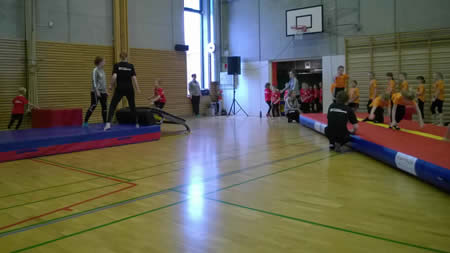Billeder fra Gymnastikopvisning i Hee 2015